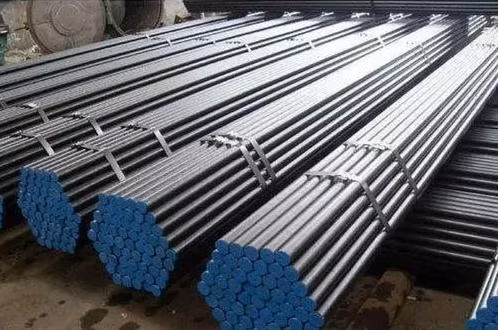 Hot Rolled Carbon Seamless Steel Pipe St37 St52 1020 1045 A106b Fluid Pipe