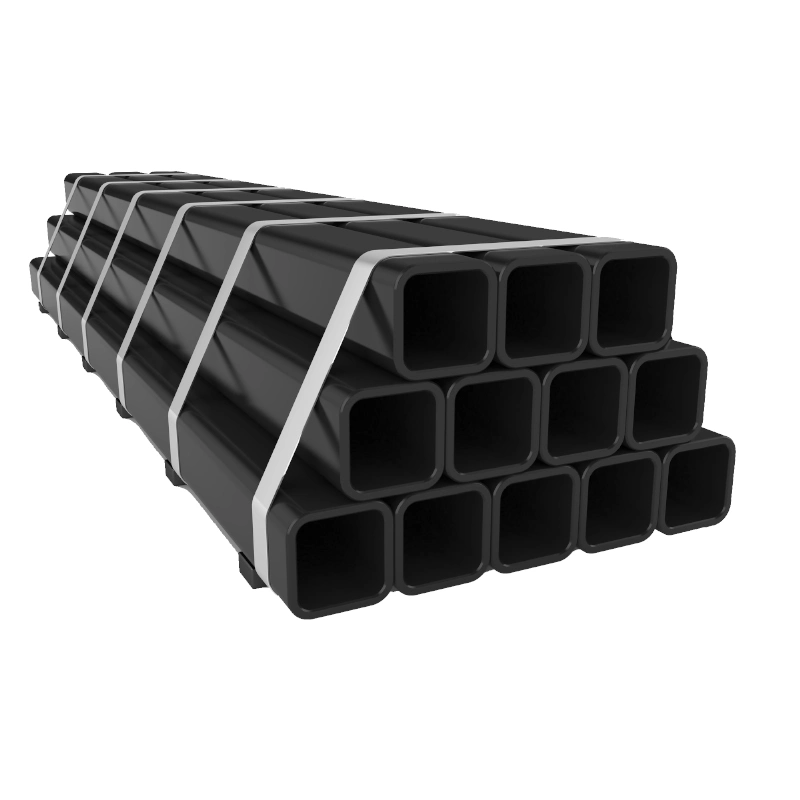 Carbon Steel Seamless Pipe Line ASTM A106 A36 BS 1387 Ms Galvanized Hollow Section Steel Pipe Welded Steel Square Round Steel Pipe