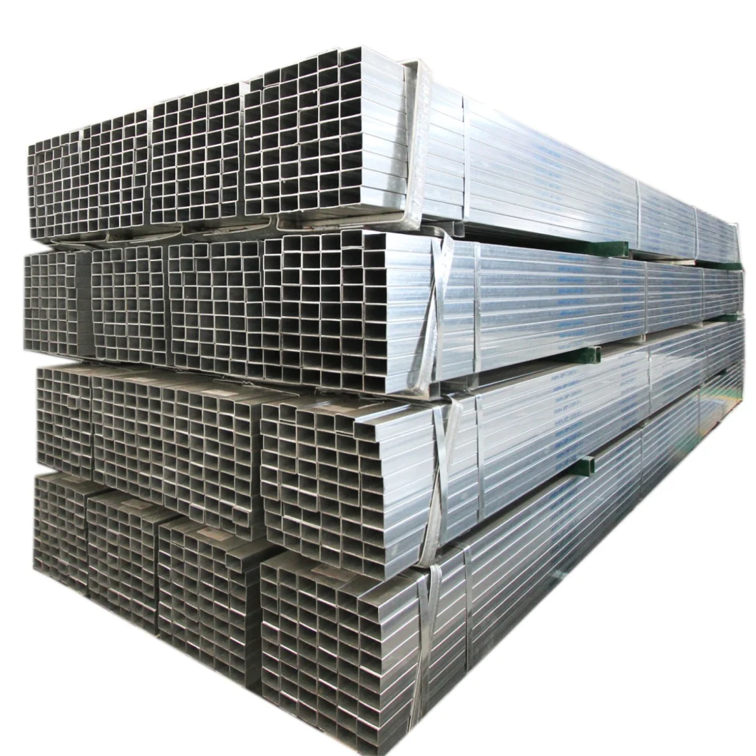 Carbon Steel Seamless Pipe Line ASTM A106 A36 BS 1387 Ms Galvanized Hollow Section Steel Pipe Welded Steel Square Round Steel Pipe