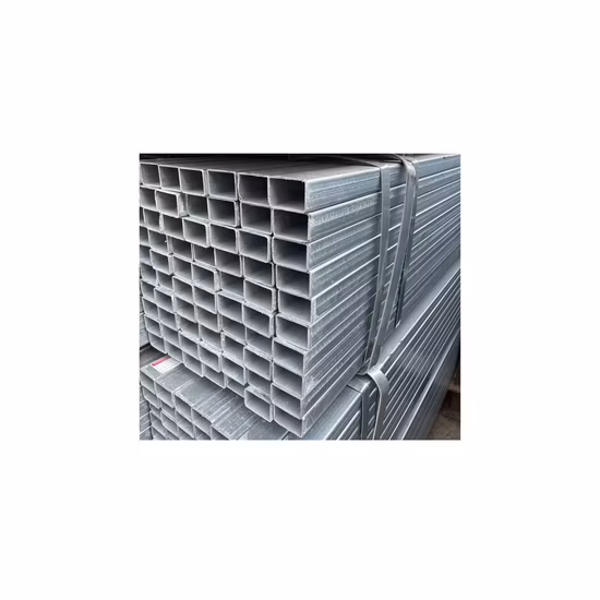 Tubo quadrato per uso strutturale generale 25X25 253mA Tubo meccanico in acciaio zincato dal Vietnam