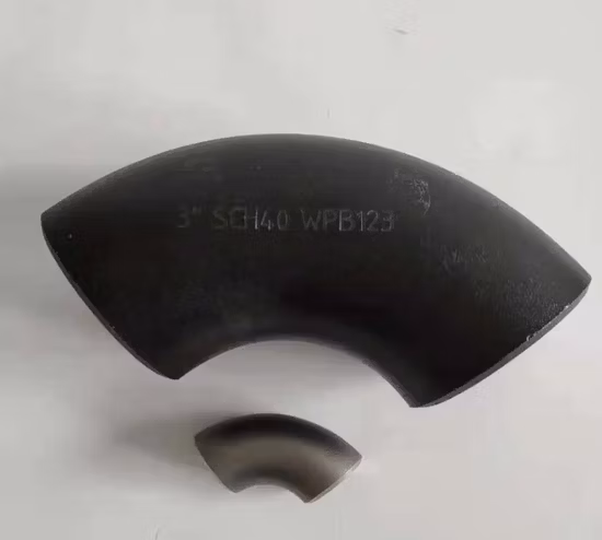 Raccordi per tubi in acciaio inossidabile con saldatura di testa 45 60 Gomito senza saldatura da 90 gradi