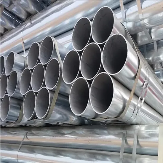Tubo senza saldatura in acciaio al carbonio ASTM A106 A36 BS 1387 Ms Tubo in acciaio zincato a sezione cava Tubo in acciaio tondo quadrato saldato in acciaio